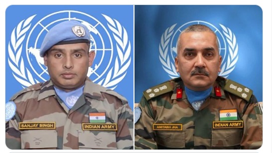 Indian UN Peacekeepers Honored Posthumously: A Tribute to Sacrifice and India’s Role in Global&nbsp;Peace