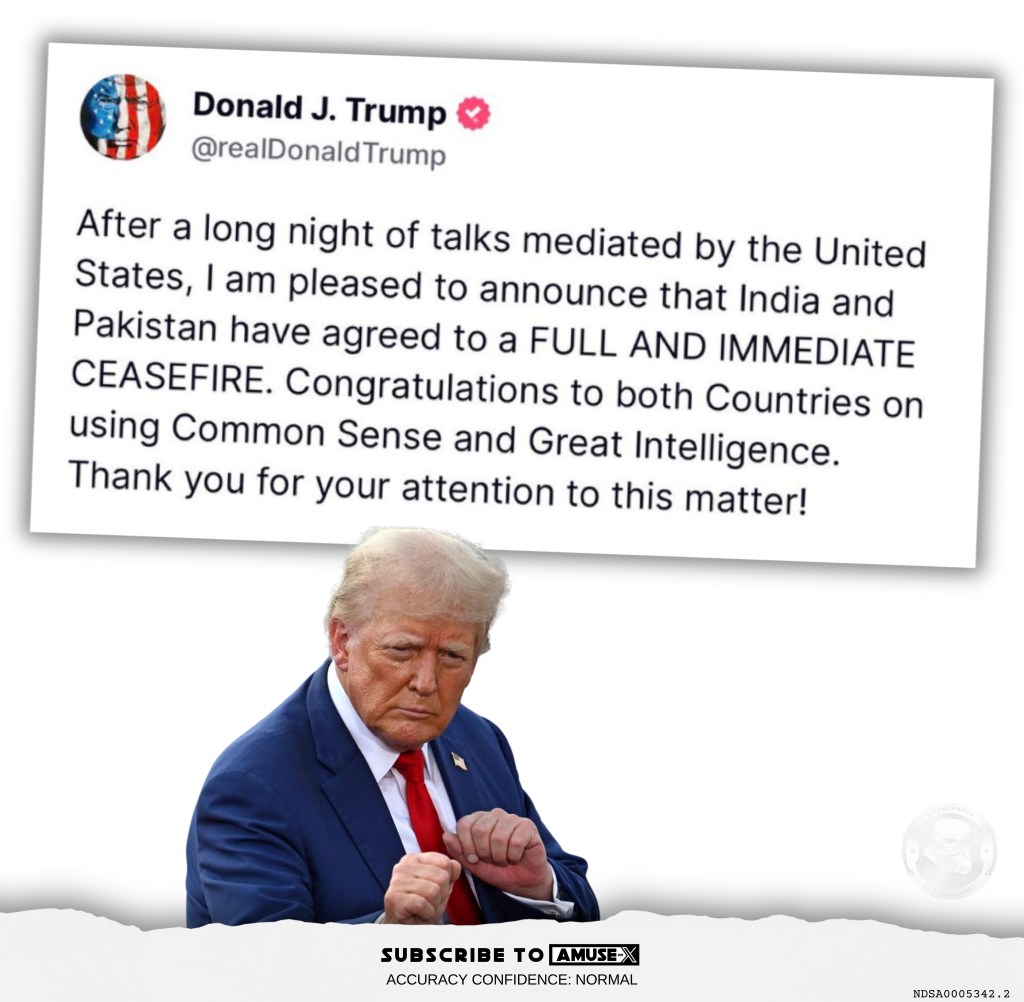 Trump Claims Credit for India-Pakistan Ceasefire: What’s Behind the&nbsp;Narrative?