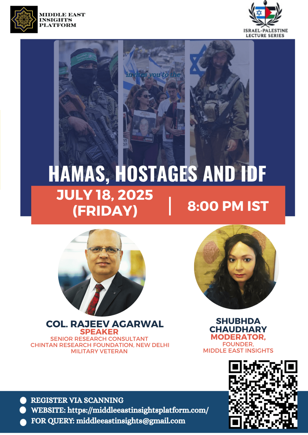 📢 Middle East Insights Platform | Upcoming Online&nbsp;Talk